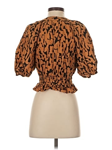 Karina Grimaldi Short Sleeve Blouse (view 2)