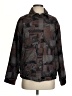 Forrester's 100% Polyester Print Brown Jacket Size S - photo 1