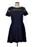 Charming Charlie Blue Casual Dress Size L - photo 1