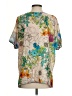Johnny Was 100% Silk Floral Multi Color Tan Blouse Size S - photo 2