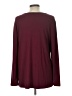 Unbranded Burgundy Long Sleeve Blouse Size L (estimated) - photo 2