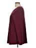 Unbranded Burgundy Long Sleeve Blouse Size L (estimated) - photo 5