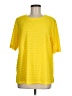 MULTIPLES Yellow Short Sleeve T-Shirt Size M - photo 1