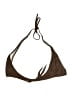 Unbranded Solid Brown Swimsuit Top Size 4X (estimated) - photo 1