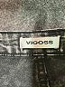 Vigoss Tweed Gray Jeans Size 14W - photo 7