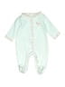 Carter's 100% Cotton Blue Long Sleeve Onesie 0-3 MO / 3 MO - photo 1