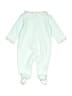 Carter's 100% Cotton Blue Long Sleeve Onesie 0-3 MO / 3 MO - photo 2
