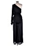 RIVET.UTILITY 100% Polyester Solid Black Jumpsuit Size M - photo 2