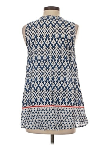 Blue Saks Fifth Avenue Tank Top (view 2)