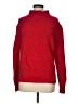 J.Crew Solid Red Turtleneck Sweater Size M - photo 1