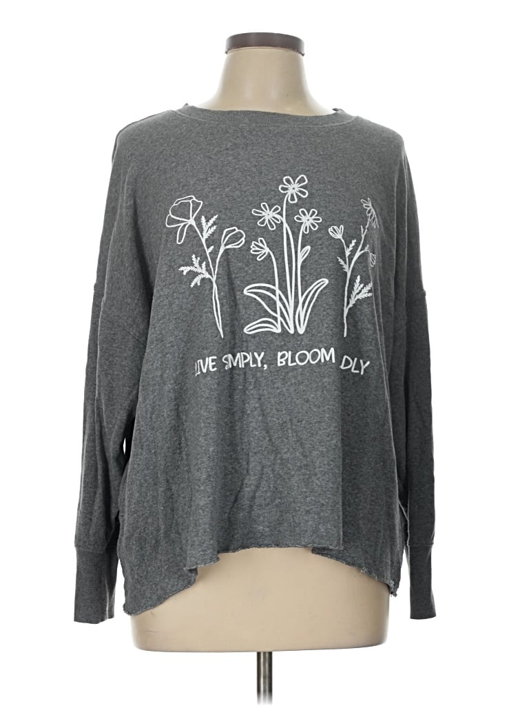 Pre-owned Secret Treasures Pullover Sweater In Gray