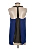 Nell 100% Polyester Blue Sleeveless Blouse Size S - photo 2