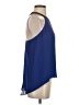 Nell 100% Polyester Blue Sleeveless Blouse Size S - photo 4