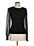 DKNY Black Long Sleeve Top Size M - photo 1