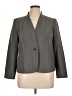 Alfred Dunner 100% Polyester Chevron-herringbone Gray Blazer Size 16 (petite) - photo 1