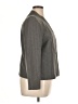 Alfred Dunner 100% Polyester Chevron-herringbone Gray Blazer Size 16 (petite) - photo 4