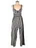 Xhilaration Stripes Gray Jumpsuit Size S - photo 1