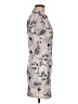 Shein Print Gray Cocktail Dress Size 6 - photo 4