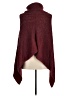 Do Everything in Love Burgundy Poncho One size - photo 2