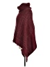 Do Everything in Love Burgundy Poncho One size - photo 5
