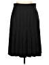 AKRIS 100% Viscose Solid Black Formal Skirt Size 10 - photo 2