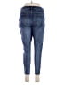 Jennifer Lopez Solid Blue Jeans Size 10 - photo 2
