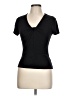 Mila Mae Black Short Sleeve Top Size L - photo 1