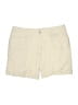 Lane Bryant Solid Tan Khaki Shorts Size 14 - photo 1