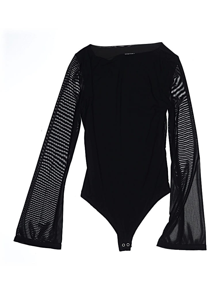 Pre-owned Reoria Bodysuit In Black