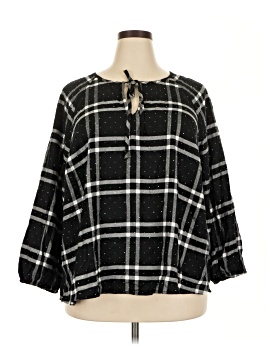 Lane Bryant 3/4 Sleeve Blouse