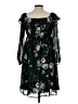 Torrid 100% Polyester Floral Multi Color Black Cocktail Dress Size Lg Plus (0) - photo 2