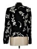 Charter Club Floral Multi Color Black Jacket Size 10 - photo 2