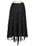Unbranded 100% Polyester Polka Dots Black Formal Skirt Size S (estimated) - photo 2