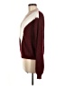 the good jane 100% Acrylic Chevron-herringbone Burgundy Pullover Sweater Size Med - Lg - photo 5