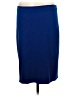 Eva Varro Solid Blue Formal Skirt Size M - photo 2