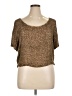 Unbranded Tweed Brown Short Sleeve T-Shirt Size XL (estimated) - photo 1