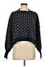 Unbranded 100% Acrylic Polka Dots Black Pullover Sweater Size M - photo 1