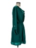 Alya 100% Polyester Solid Teal Casual Dress Size M - photo 4