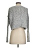 Hollister Metallic Silver Pullover Sweater Size XS - photo 2