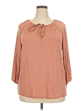 Croft & Barrow 3/4 Sleeve Blouse