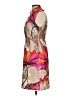 5/48 100% Polyester Print Tan Cocktail Dress Size XS - photo 5