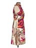 5/48 100% Polyester Print Tan Cocktail Dress Size XS - photo 4
