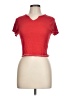 Fitz + Eddi Red Short Sleeve Top Size L - photo 1