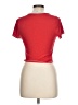 Fitz + Eddi Red Short Sleeve Top Size L - photo 2