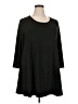 Assorted Brands Solid Black Casual Dress Size 2X - photo 1