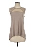 BCBGMAXAZRIA 100% Rayon Tan Sleeveless Top Size XXS - photo 1