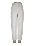 Assorted Brands 100% Cotton Solid Ivory Casual Pants Size 12 - photo 1