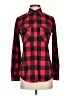 UNTUCKit Plaid Red Long Sleeve Button-Down Shirt Size 0 - photo 1