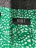 Reset 100% Polyester Green Cocktail Dress Size L - photo 7