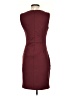 IMAN Burgundy Cocktail Dress Size XS - photo 2